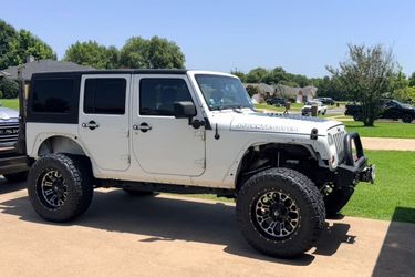 2013 Jeep Rubicon named Storm Trooper