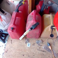Gas Cans ( 5Gallons) $15 each