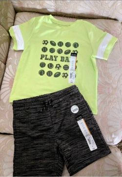 Boy's Shorts And Tee Set Size 3T