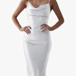 White Cocktail Dress 