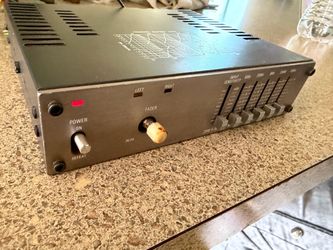 Vintage EQ Old school Graphic Equalizer ALPINE 5 Band 20x20w Made in Japan