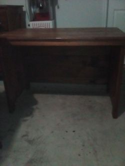 Brown Sturdy Desk