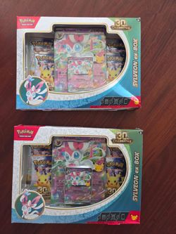 Pokemon 30th anniversary ex boxes