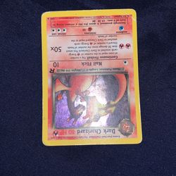 Dark Charizard Acceptable Condition 