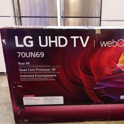 70” Inch LG 4K Smart Tv $450.00!!! 
