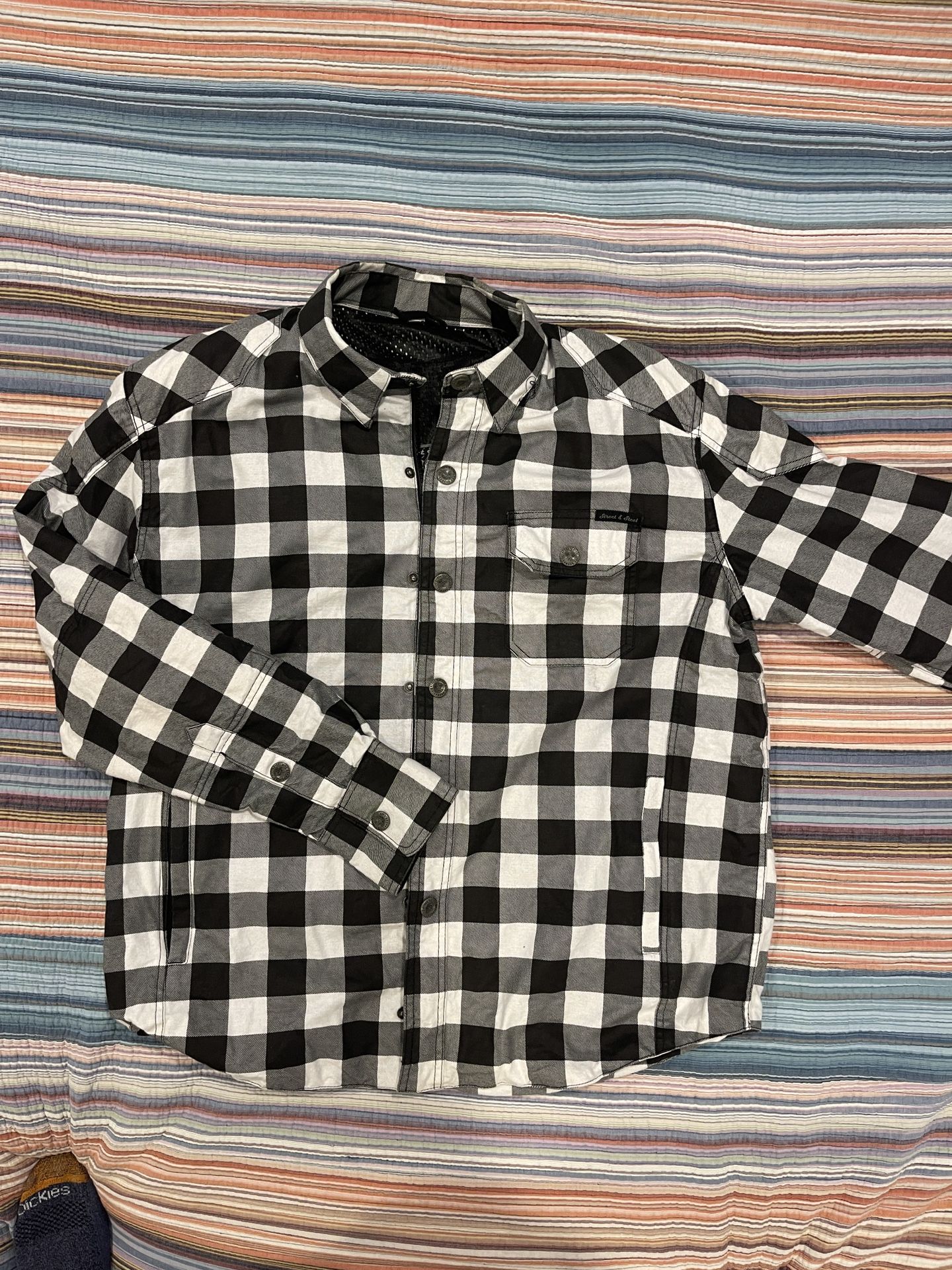 Armored Padded Riding Flannel