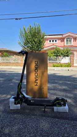 New electric scooter