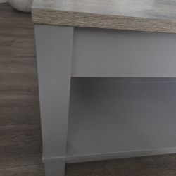 Gray Coffee Table 