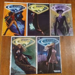 Charismagic Issue One 4 Six And Zero Vince Hernandez 5 Comic Book Lot