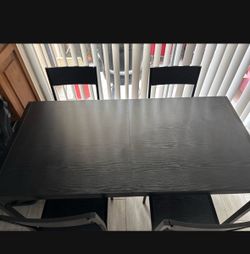 Table, 4 chair