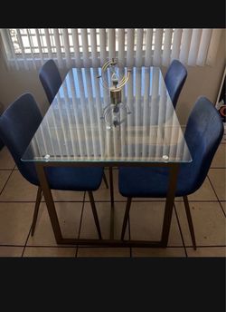 Table and chairs