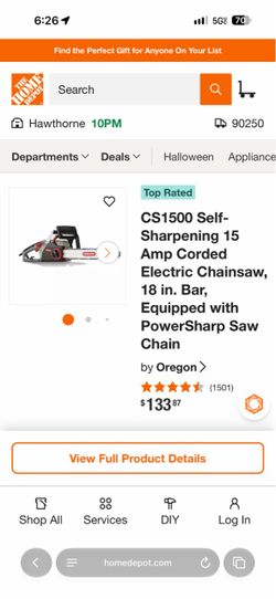 Brand New Electric Chainsaw $90 Obo Never Been Used Or Opened