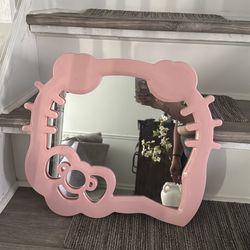 Hello kitty Mirror 16 “ wide x 14” wide