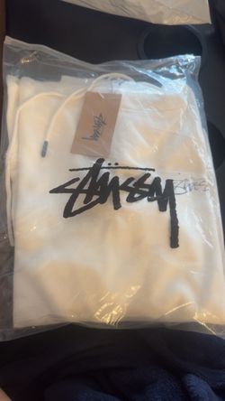 Stussy White Hoodie New with Tags 2023