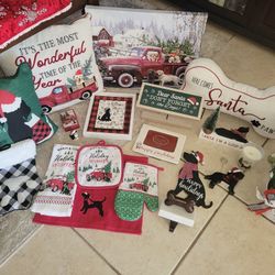 CHRISTMAS DOG LOVER BUNDLE FOR SALE! ALL FOR $60 OBO!
