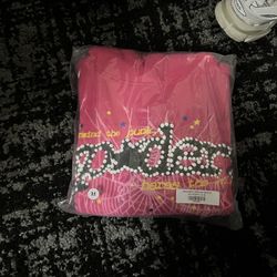 Pink Spyder Hoodie