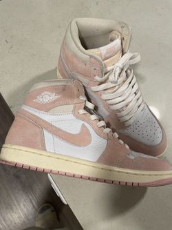 Nike air Jordan Retro High OG 1 White Sail Muslin Size 9 Women’s EUR 40.5