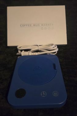 Coffee Mug Warmer Blue