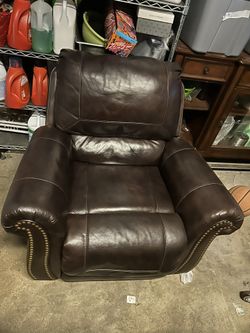 Real leather Recliner Couch