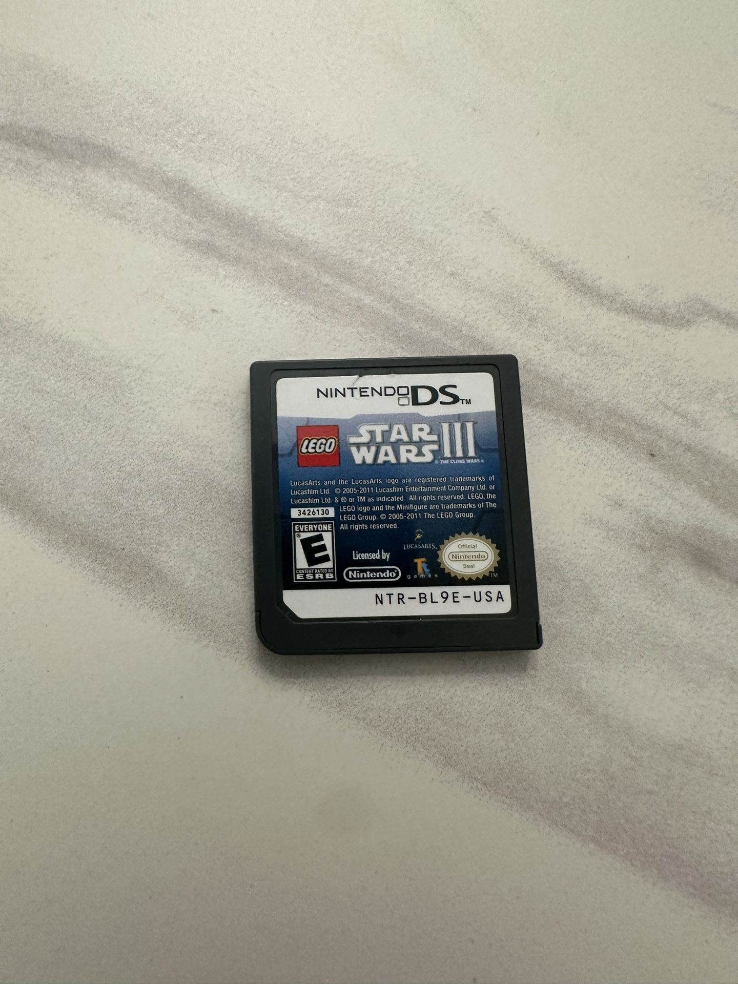 lego star wars 3 for nintendo ds