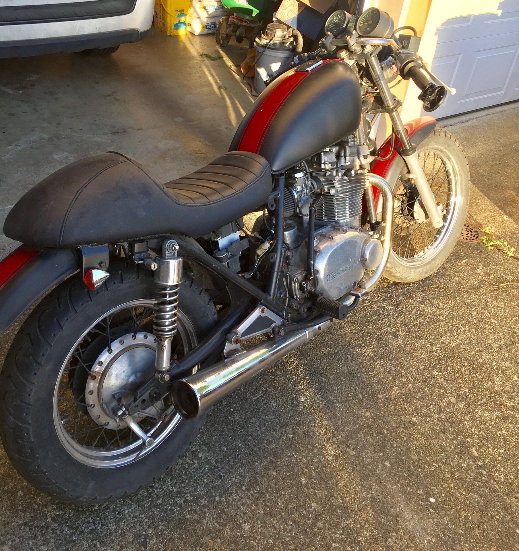 1982 Kawasaki kz750 twin cafe racer