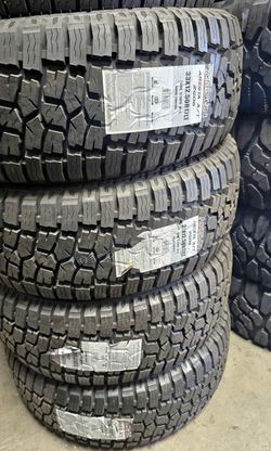 33x12.50R17LT Arisun A/T Set New Tires