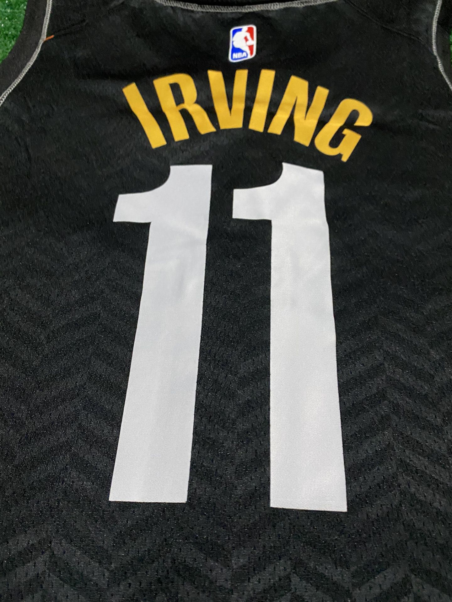 Kyrie Irving Brooklyn Nets Game-Used #11 White Jersey vs. New York Knicks  on April 6 2022 - Size 50+4