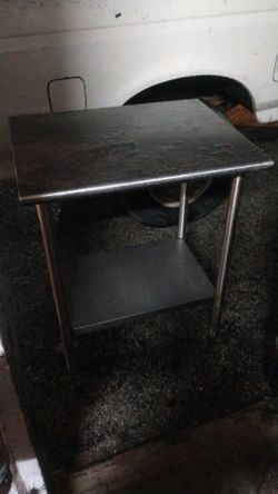 Stainless steel table ALL STAINLESS 24X30