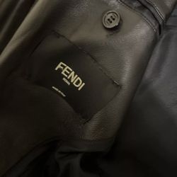 Fendi Lather Jacket