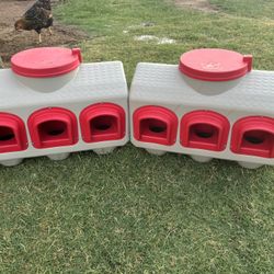 Chicken Feeders. 