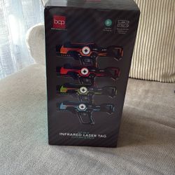 Infrared Laser Tag Blasters And Vests (2 Boxes Of 4)