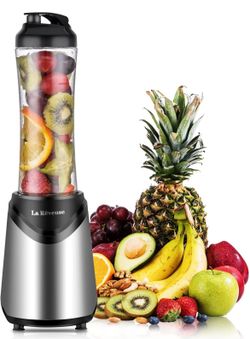 La Reveuse Smoothies Blender Personal Size 300 Watts with 18 oz BPA-Free