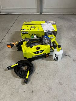 RYOBI 1200 PSI 1.8 GPM Cold Water Automotive High Flow Electric Pressure Washer Kit