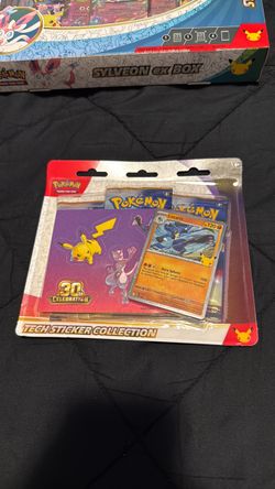 Pokémon 30th Celebration Tech Sticker Collection