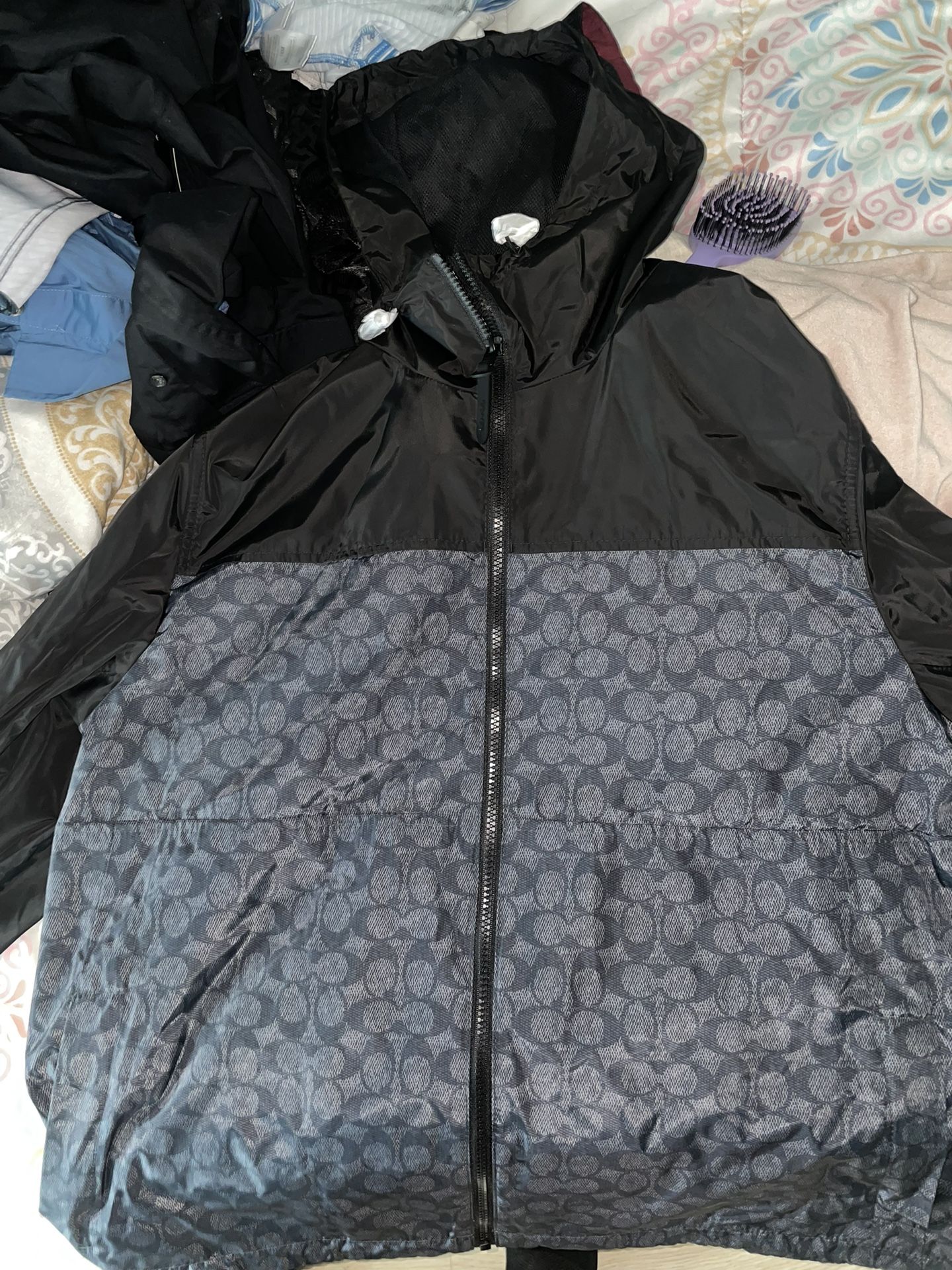 Coach Signature Full Zip Windbreaker