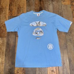 Exclusive SOLD OUT Bathing Ape Bape T Shirt Heavy Cotton Baby Blue bape  •Mens size M •Heavyweight thick quality  •Work once great condition  •100% au