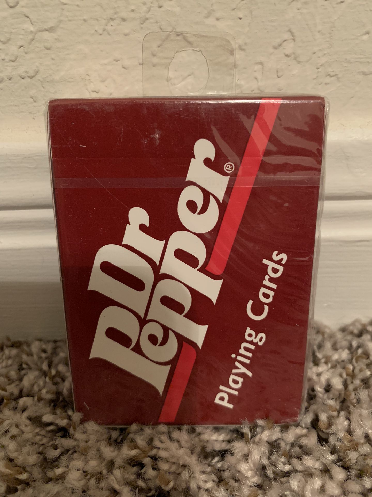 Unopened Dr. Pepper Playing Cards
