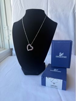 Swarovski heart pendant