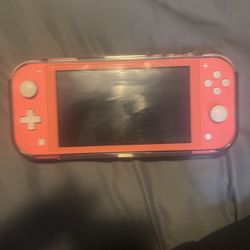 Pink Nintendo switch lite 