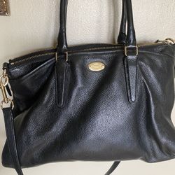 Authentic Leather Coach Purse