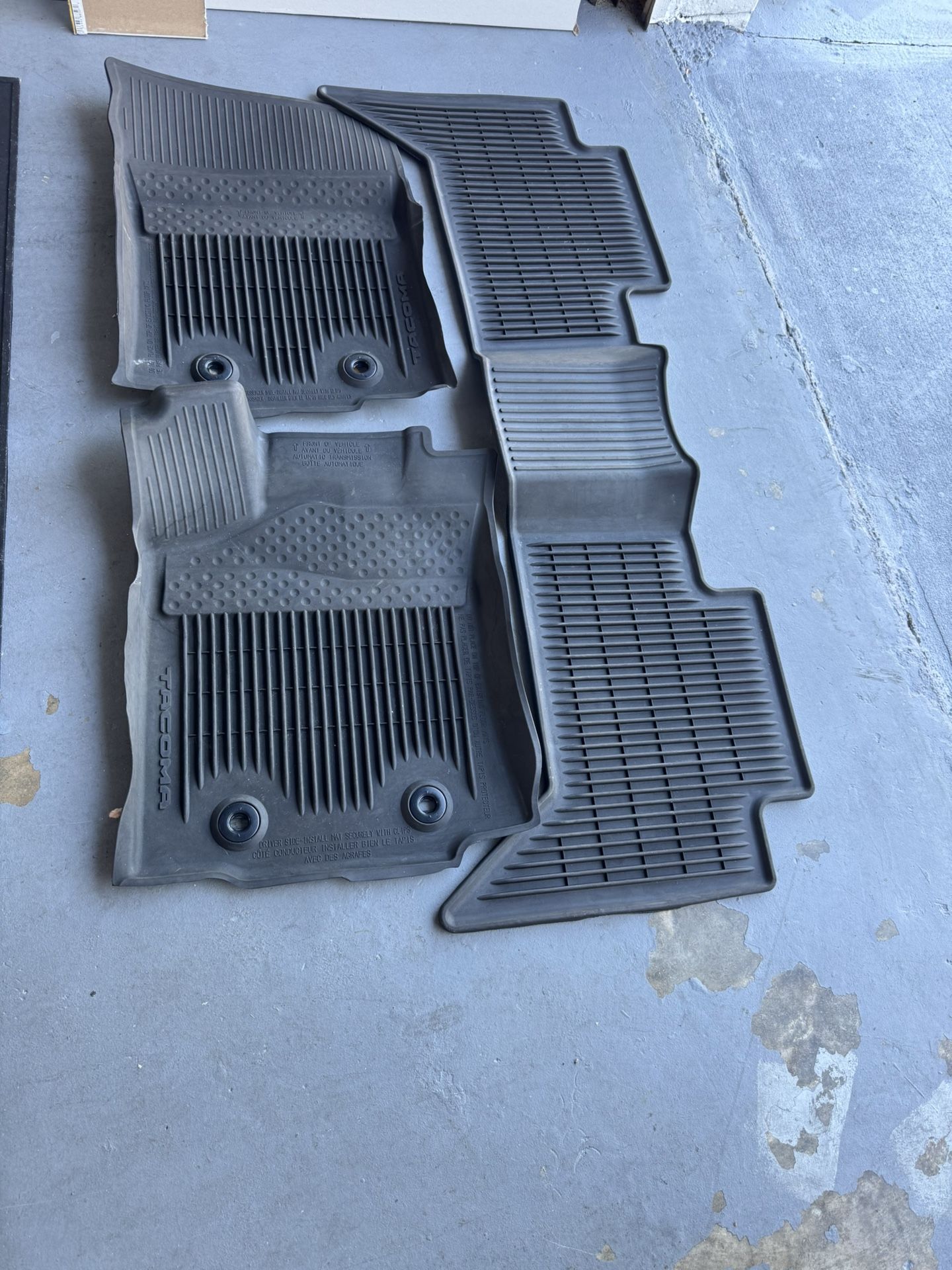 Tacoma Rubber Mats