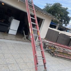 Excellent Condition Different Sizes Fiberglass Extension, Ladders