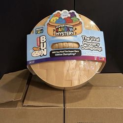 SEALED VIRAL SUPER MEGA JUMBO Rainbow Mystery Squishy Bun Dumpling 8 pound RARE