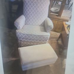 Chair And Ottoman 