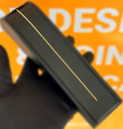 10k yellow gold Curb bracelet 8.00” bracelet 2.20mm width
