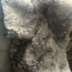 2 fuzzy rug