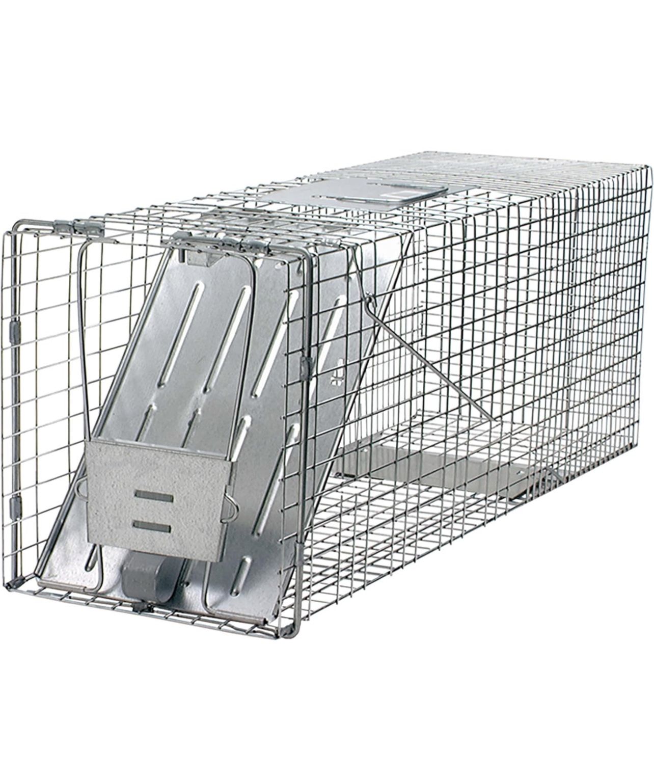 Havahart 1079SR Large 1-Door Humane Catch and Release Live Animal Trap for Raccoons, Cats, Bobcats, Beavers, Small Dogs, Groundhogs, Opossums, Foxes,