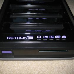 Retron5 Bundle! Mario And Donkey Kong Games + Remotes