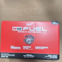  New Milwaukee M18 Fuel Circular Saw 6 1/2