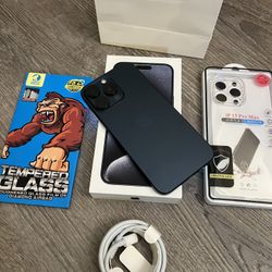 IPHONE 15 PRO MAX UNLOCKED FOR ANY CARRIER COMPANY & ANY COUNTRY 256GB